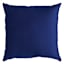 Navy Blue Canvas Outdoor Throw Pillow, 16"
