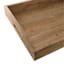 Honeybloom Brown Wooden Decorative Tray, 20x16