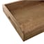 Honeybloom Brown Wood Decorative Tray, 18x14