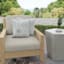 Castille Multicolor Square Outdoor Throw Pillow, 16"