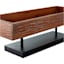 Lifted Wood & Metal Decorative Tray, 16x6