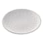 Honeybloom White Woven Decorative Platter, 12"
