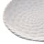 Honeybloom White Woven Decorative Platter, 12"