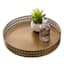 Round Key Scroll Decorative Tray, Large