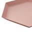 Pink Metal Tray, 8"