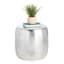 Found & Fable Lana Metal Accent Table, Metallic
