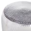 Found & Fable Lana Metal Accent Table, Metallic
