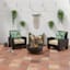 Seneca Navy Blue Outdoor Corded Back Cushion