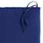 Navy Blue Canvas Square Outdoor Seat Cushion