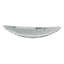Metal Boat Tray with Crackled Mirror Glass, 23x8