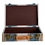 Vintage Denim Decorative Suitcase, 12"