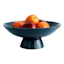 Blue Spun Bamboo Bowl, 12"