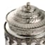 Silver Antique Mercury Glass Jar, 7"
