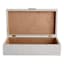 Laila Ali Metallic Seagrass Decorative Box, Large