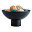 Found & Fable Black Metal Decorative Bowl, 11x6