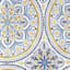 Castille Multicolor Outdoor Bench Cushion