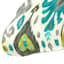 Paso Turquoise Outdoor Wicker Settee Cushion