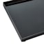 Black Metal & Glass Decorative Tray, 7.5"