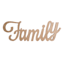 Family Cutout Table Sign, 26x9
