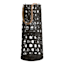 Black Wood Cutout Lantern with Rope Handle, 20"
