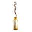 Honeybloom Tall Amber Glass Vase, 14"