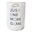 Kids Just One More Game White Laundry Hamper, Large