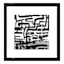 Black Floating Wall Frame, 12"
