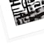 White Floating Wall Frame, 12"