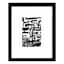 Black Double Matted Wall Frame, 8x10
