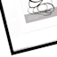 Black Double Mat Wall Frame, 16x20