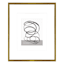 Gold Double Mat Wall Frame, 16x20