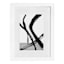 White Double Matted Wall Frame, 6x8