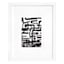 White Double Matted Wall Frame, 8x10