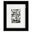 Black Double Mat Wide Wall Frame, 8x10