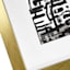 Gold Double Mat Wide Wall Frame, 8x10