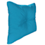 Turquoise Canvas Outdoor Tufted Back Cushion