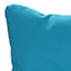 Turquoise Canvas Outdoor Tufted Back Cushion