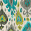 Paso Turquoise Outdoor Tufted Back Cushion