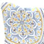Castille Multicolor Outdoor Tufted Back Cushion