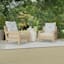 Castille Multicolor Outdoor Tufted Back Cushion