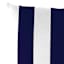 Providence Navy Blue Awning Stripe Oversized Square Outdoor Throw Pillow, 20"