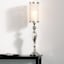 Oversized Crystal Cylinder Candle Holder, 33"