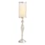 Oversized Crystal Cylinder Candle Holder, 33"