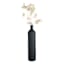 Black Bottle Floor Vase, 36"