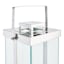Laila Ali Metal & Glass Lantern, 19"