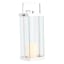 Laila Ali Metal & Glass Lantern, 19"