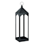 Found & Fable Oversized Black Metal Floor Lantern, Medium