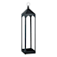 Found & Fable Oversized Black Metal Floor Lantern, Large