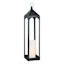 Oversized Black Metal Floor Lantern, Large