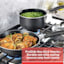 T-fal Signature 12-Piece Cookware Set, Black